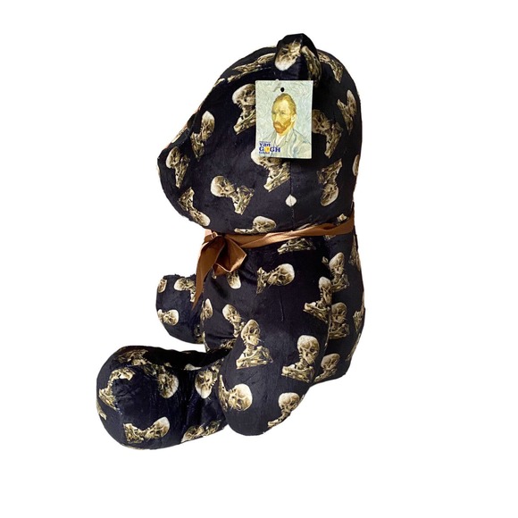 Van Gogh Plush Bear Smoking Skeleton 15" Teddy Bear Lighthouse Immersive NEW - Picture 2 of 9